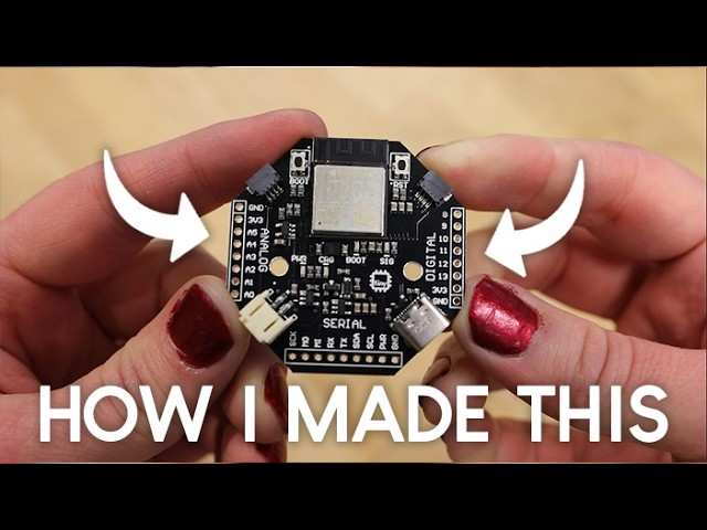 How I made this circuit board for tinyCore